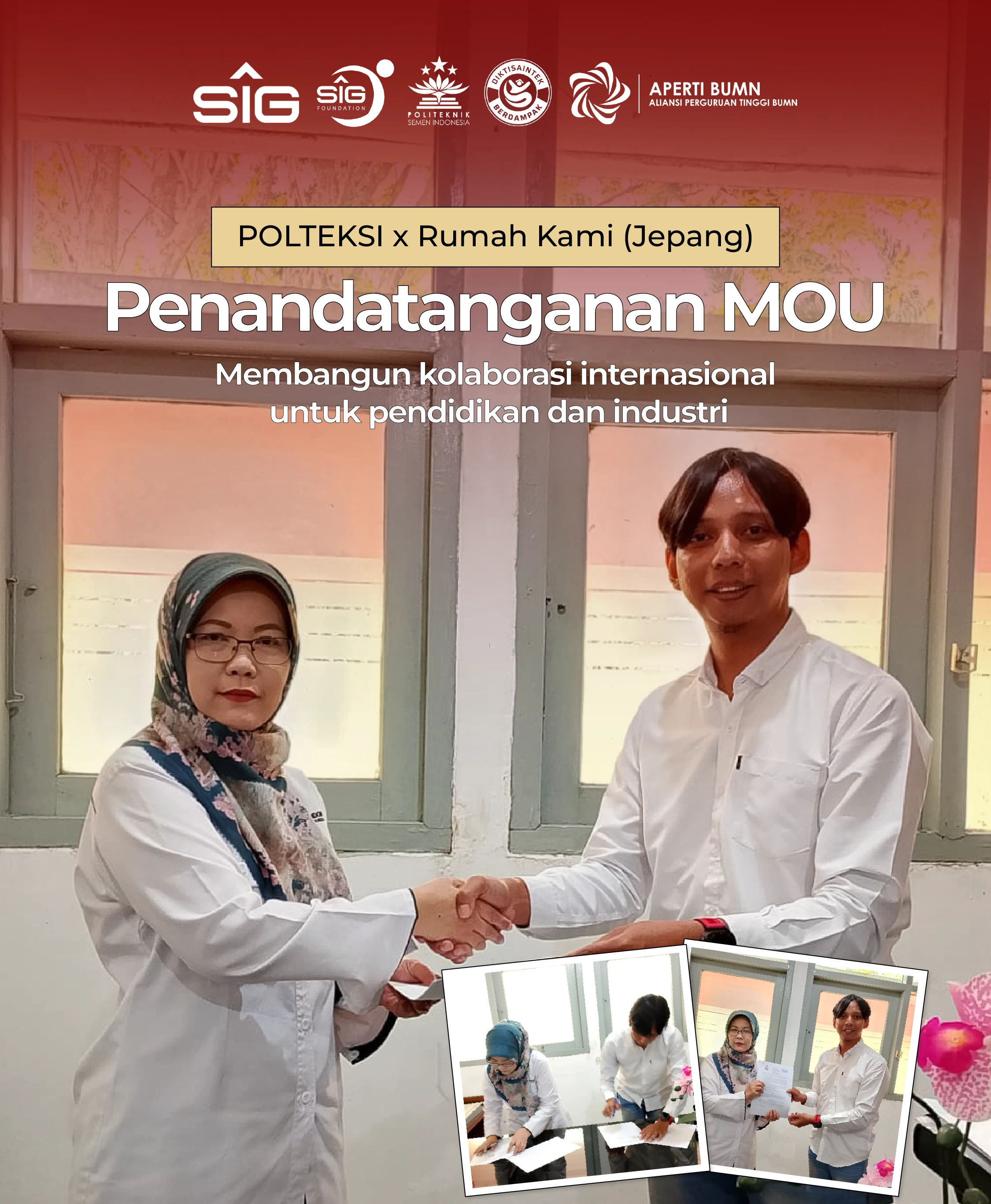 Kolaborasi Polteksi Bersama Rumah Kami Jepang